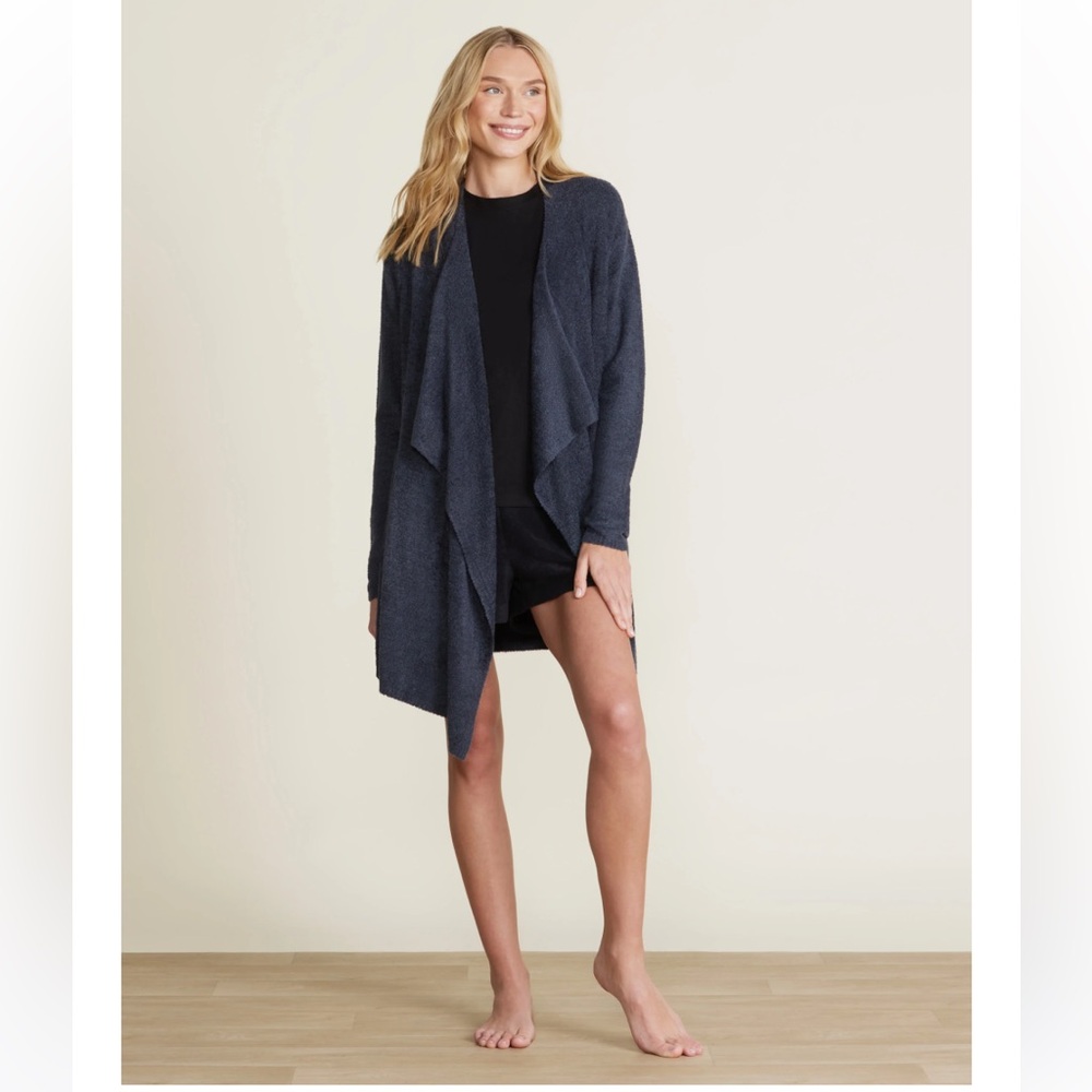 NWT Barefoot Dreams Purple Cozychic Lite Cardigan